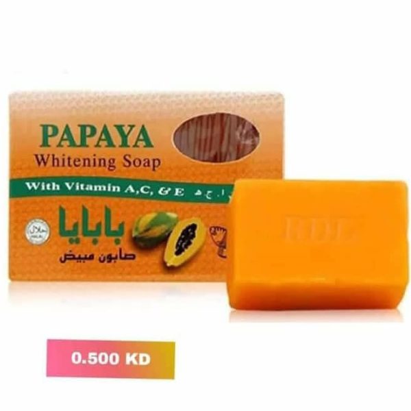 صابون البابايا المبيض