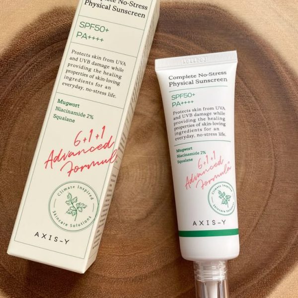 واقي شمس كوري Axis-Y Complete No-Stress Physical Sunscreen