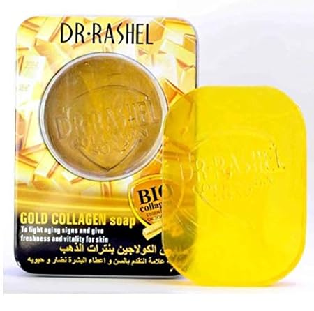 صابون الكولاجين بنترات الذهب من Dr rashel