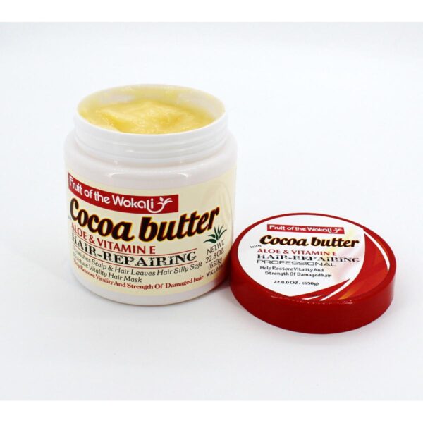 حمام زيت للشعر بزبدة الكاكاو