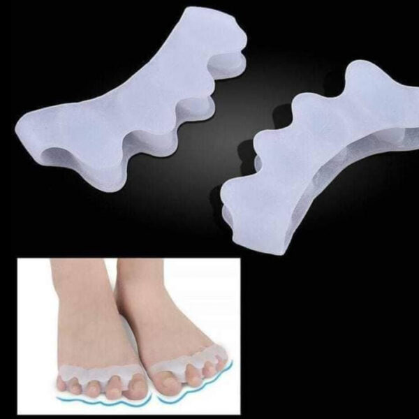 فواصل السليكون لاصابع الاقدام