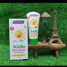واقي شمس للاطفال من ميس روز